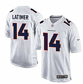 Nike Denver Broncos #14 Cody Latimer 2016 White Men's Game Event Jersey,baseball caps,new era cap wholesale,wholesale hats